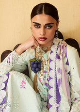 3-PC Unstitched Embroidered Lawn By Suffuse | LARA